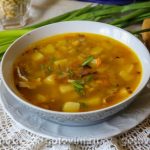 Простой и вкусный рецепт горохового супа с свининой